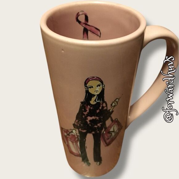 Simply Vera Vera Wang Ribbon Mug Pink - Picture 5 of 10